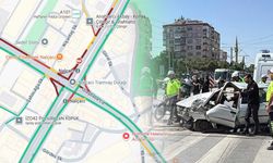 Konya'da Korkunç Kaza: Otomobil Direğe Çarptı, 3 Yaralı!