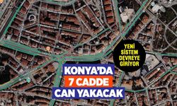 Konya’da park eden yandı! Bu caddelerde kameralar devreye giriyor