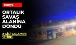 Konya'da feci kaza: Karşı şeride geçen araç facia getirdi!