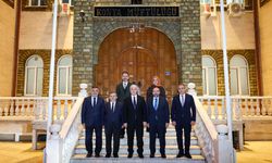 Konya Valisi Akın’dan İl Müftüsü Celal Büyük’e Ziyaret