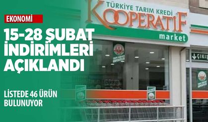 Tarım Kredi Marketleri 15-28 Şubat 2023 indirimleri