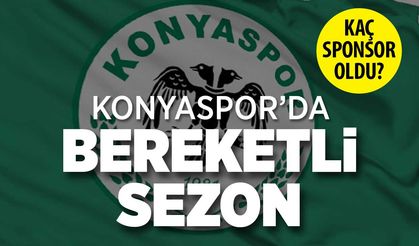 Konyaspor'da sponsor bereketi