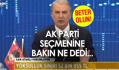 Can Ataklı'dan AK Parti Seçmenine Skandal Sözler: Cahil, Üç Kuruş Avanta Verince...