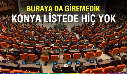 Yine gençlerin gözünde yok sayılan şehir Konya oldu