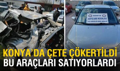 Konya'da galericiler bile şaşkın! Change operasyonunda 15 milyon liralık suç ağı çökertildi