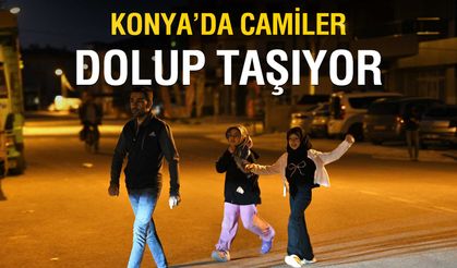Konya'da Camiler Çocuklarla Doldu Taştı