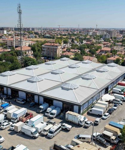 Uzunharmanlar Pazarı Baştan Sona Yenilendi!