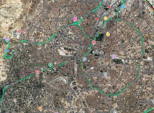 KONYA'NIN MEŞHUR CADDESİ GENİŞLİYOR
