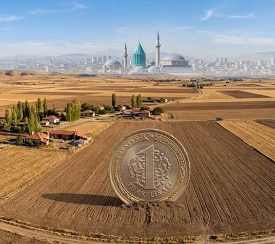 KONYA'DA METREKARESİ 0,97 TL'YE TARLA