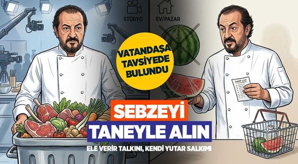 Mehmet Şef’ten İronik Tasarruf Dersi: Yarım Karpuz Alın
