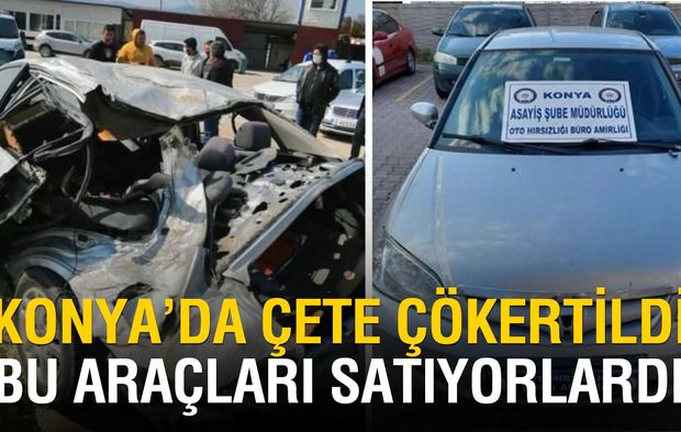 Konya'da galericiler bile şaşkın! Change operasyonunda 15 milyon liralık suç ağı çökertildi