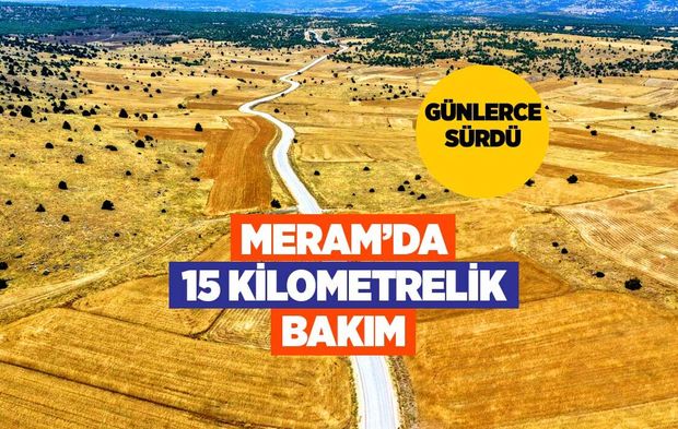 4 mahalleyi bağlayan yola yenileme