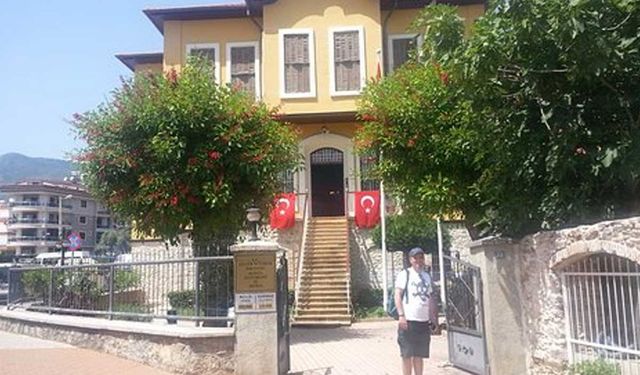 Kaldığı kabul edilen Alanya Atatürk Evi tadilata alındı