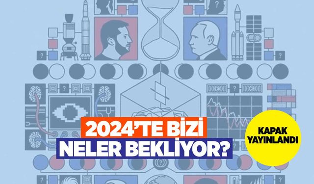 2024'te neler olacak? İşte Economist 2024 kapağı