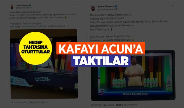 İsmailağacılar Acun Ilıcalı'yı hedef aldı: "Boykot edilmeli!