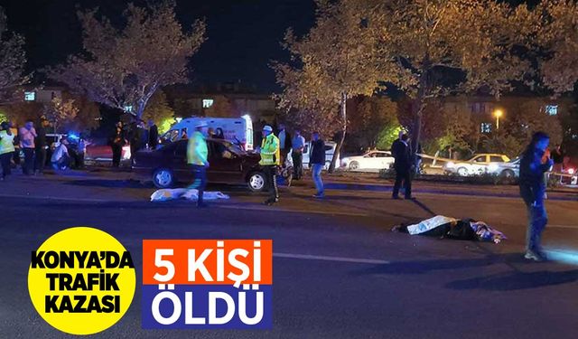 SON DAKİKA! Konya-İstanbul Yolu'nda Kaza: 5 ölü var