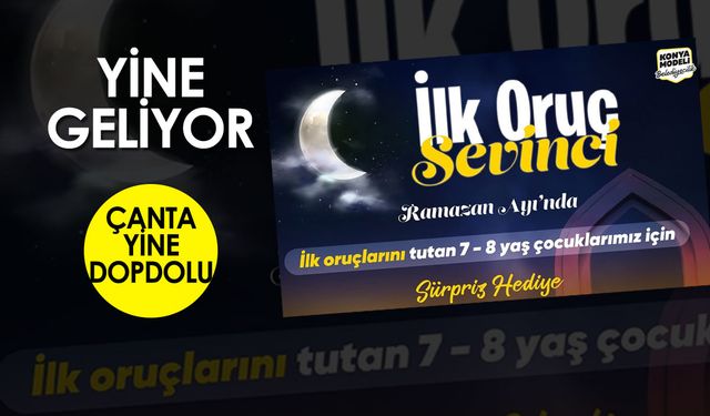 Konya Büyükşehir Belediyesi İlk Oruç Hediyesi Başvuruları Başlıyor!