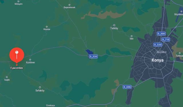 Dikkat çekici büyüklük: Konya'da deprem kaydedildi