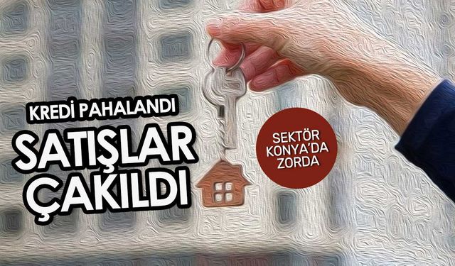 Piyasa kilitlenmek üzere: Konya konut satış rakamları yayınlandı