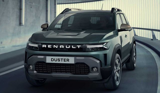 Dacia Duster değil Renault Duster