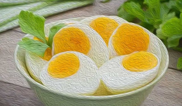 Yumurtanın vitamini sarısında!