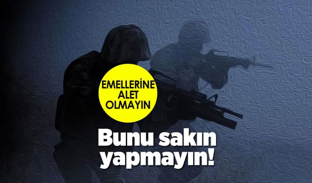 Türkiye'nin Kuzey Irak'tan çekilmesini istiyorlar! Sakın alet olmayın