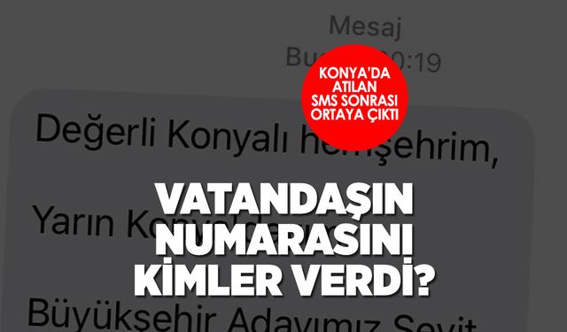 DEVA Partisi'nden Konya'da anlamsız tanıtım ve kafa karıştıran mesaj