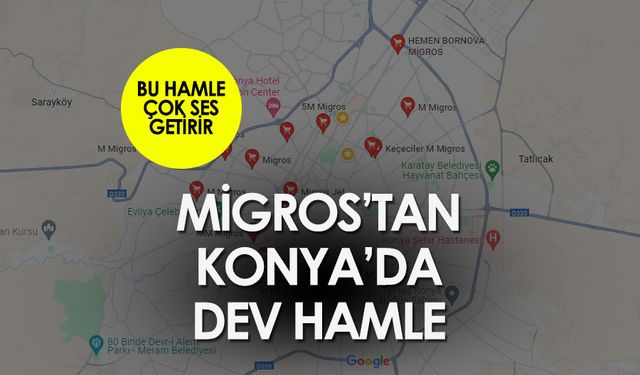 Migros'tan Konya'da Dev Hamle: 6 Şube Devraldı!