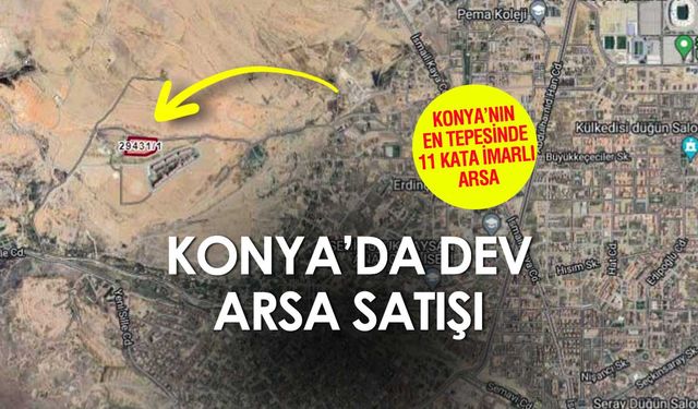 Konya'da Dev İhale! 11 Kata İmarlı Şehri seyrediyor