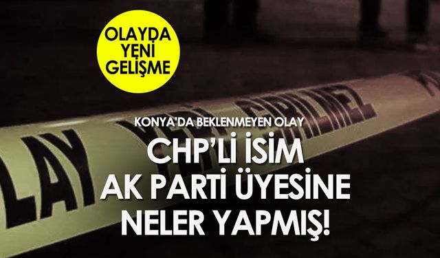 Konya'da AK Parti Üyesine Saldırı: CHP Adayının Eşi Tutuklandı