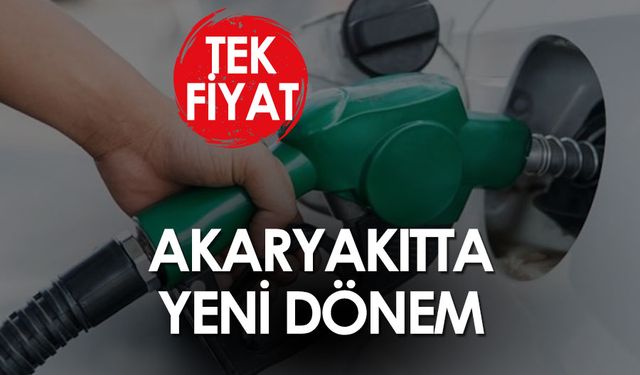 Akaryakıt İstasyonlarında Artık Farklı Fiyat Olmayacak!