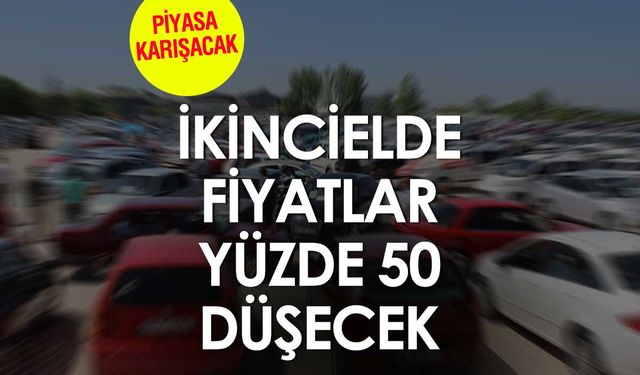 İkinciel Otomobil Fiyatları Sert Düşecek