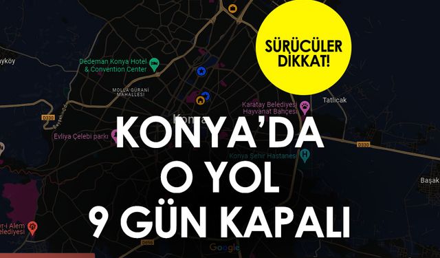 Konyaray Banliyö Tam Gaz: Bu Güzergaha Dikkat!