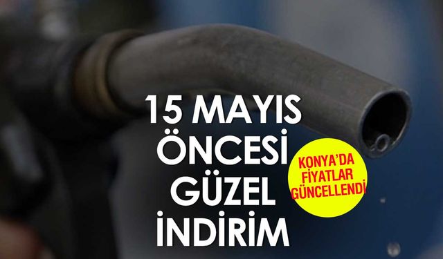 Konya'da Müjdeli Haber! Benzin ve Motorin Fiyatlarında İndirim!