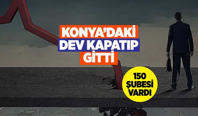 Maksul İflas Edip Konya'daki Mağazasını Kapatıp Gitti