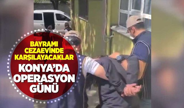 Konya'da Operasyon Günü: 2 Gözaltı ve Sonrasında Tutuklama