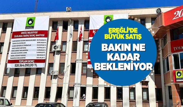 Aman CHP yönetimi görmesin! Ereğli Belediyesi satıyor