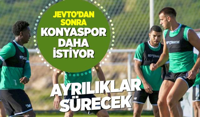 Konyaspor'da yeni yolcular var