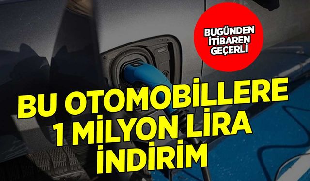 İkinciel Otomobil Piyasasına Büyük Darbe! 1 Milyon Lira İndirimle Elektrikli Otomobil