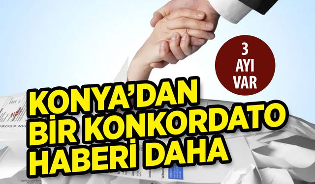 Ereğli'den de Bir Konkordato Haberi Geldi