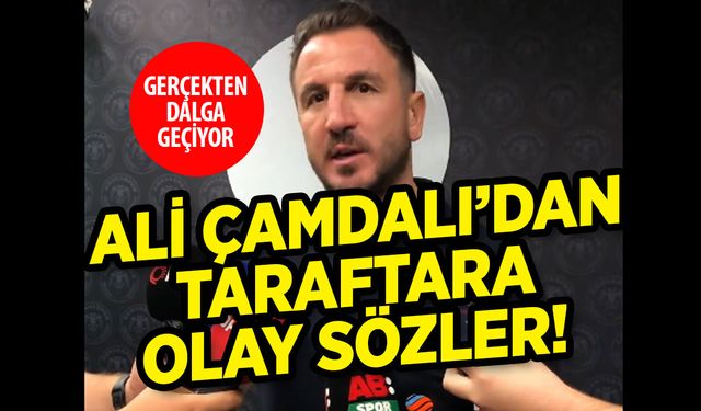 Ali Çamdalı'dan Taraftarın İstifa Çağrısına Sert Yanıt: Bu Bize Destek Değil, Zarar Veriyor