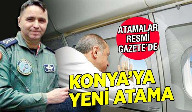 Konya 3. Ana Jet Üs Komutanı Tümgeneral Mete Kuş Oldu