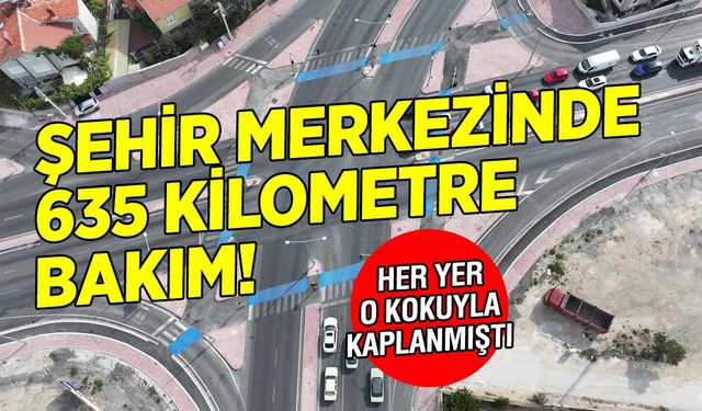 Konya Büyükşehir Belediyesi, Bisiklet Yollarında Bakım ve Boyama Çalışmalarını Tamamladı