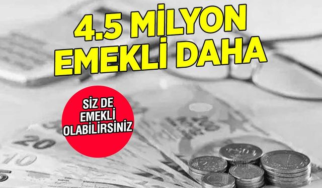 Kademeli Emeklilikte 'Yumuşak Geçiş' Önerisi: 4,5 Milyon Çalışana Umut Olacak