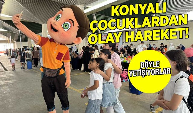 KOMEK'in çocukları 2. El Oyuncak Pazarı'yla alkış aldı