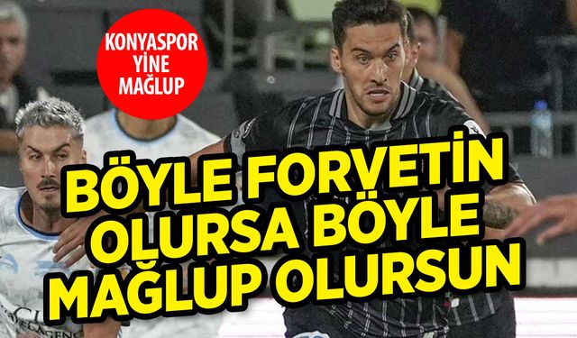 Bu mağlubiyet kime yazacak? Konyaspor'u zorlu günler bekliyor