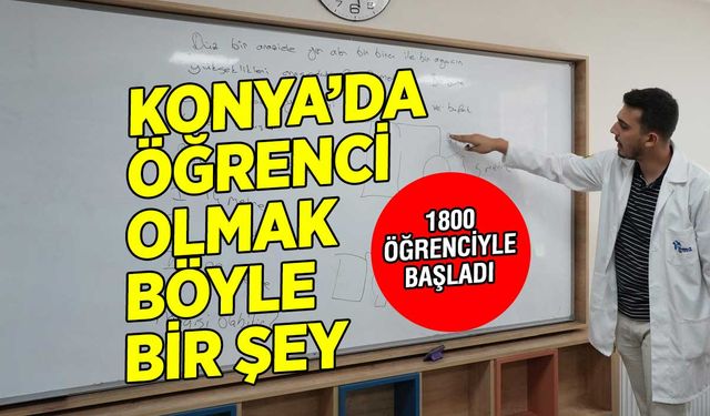 Konya Büyükşehir Belediyesi’nden 1.853 Öğrenciye YKS Yaz Okulu Desteği