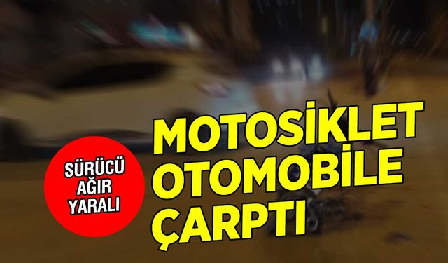 Ereğli'de Gece Yarısı Kazası: Motosikletli Yaşam Mücadelesi Veriyor