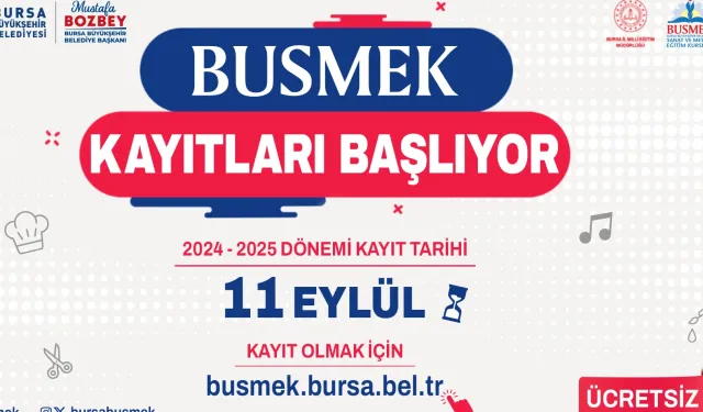 BUSMEK Kayıtları Başladı