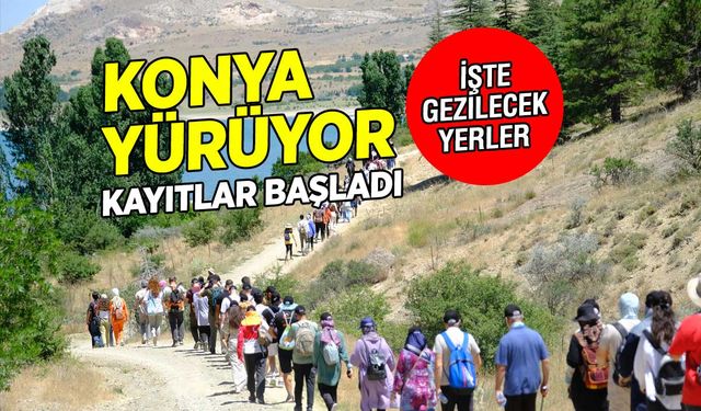 Konya'da Doğa Aşıkları İçin Harika Bir Fırsat: "Konya'da Yürüyoruz" Etkinliğine Kayıtlar Başladı!